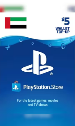 Picture of PSN PlayStation Store Gift Card $5 (UAE)